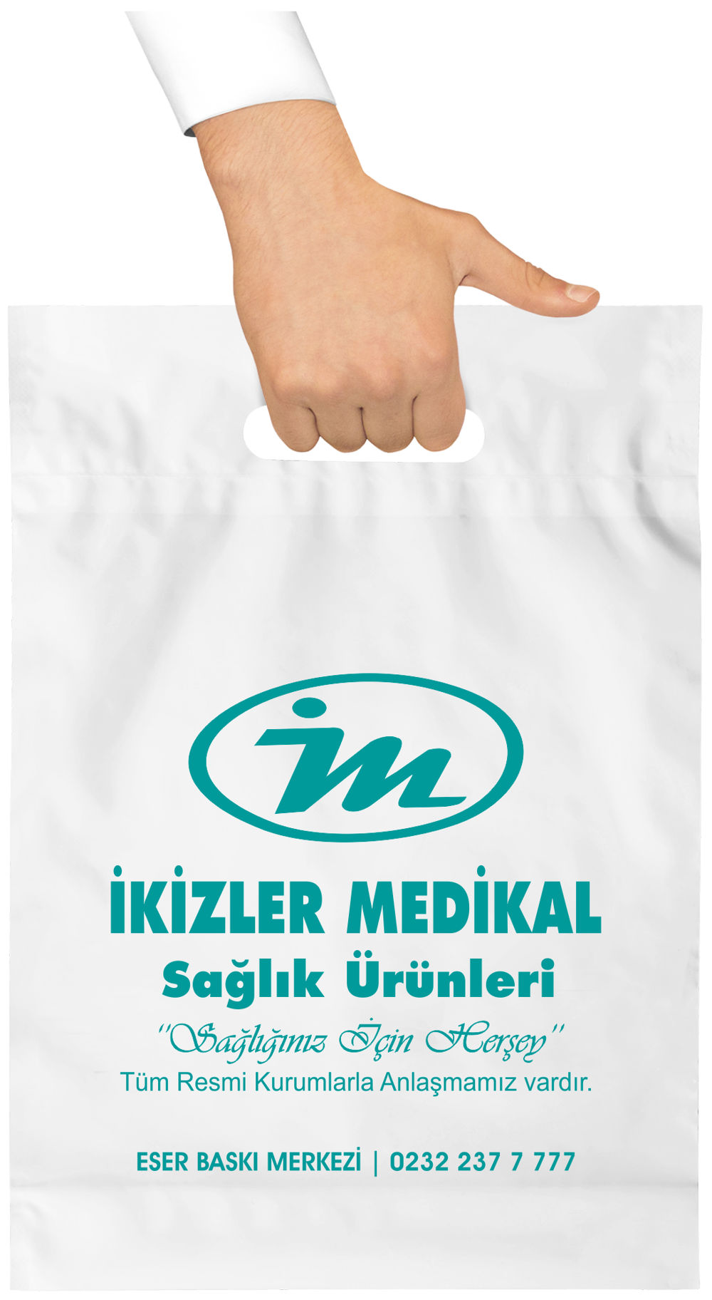 SERİGRAFİ BASKILI POŞET BAYBURT