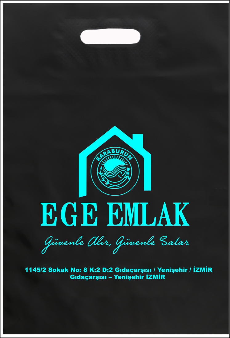 El Geçmeli Baskılı Poşet 