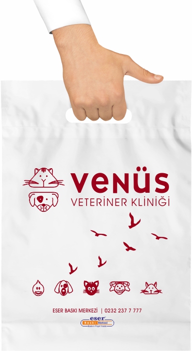  Veteriner Baskılı Poşet